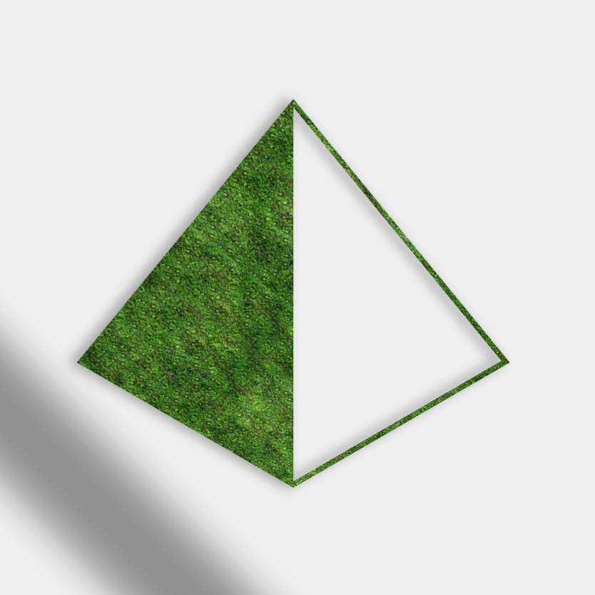 HALF MOSS PYRAMID